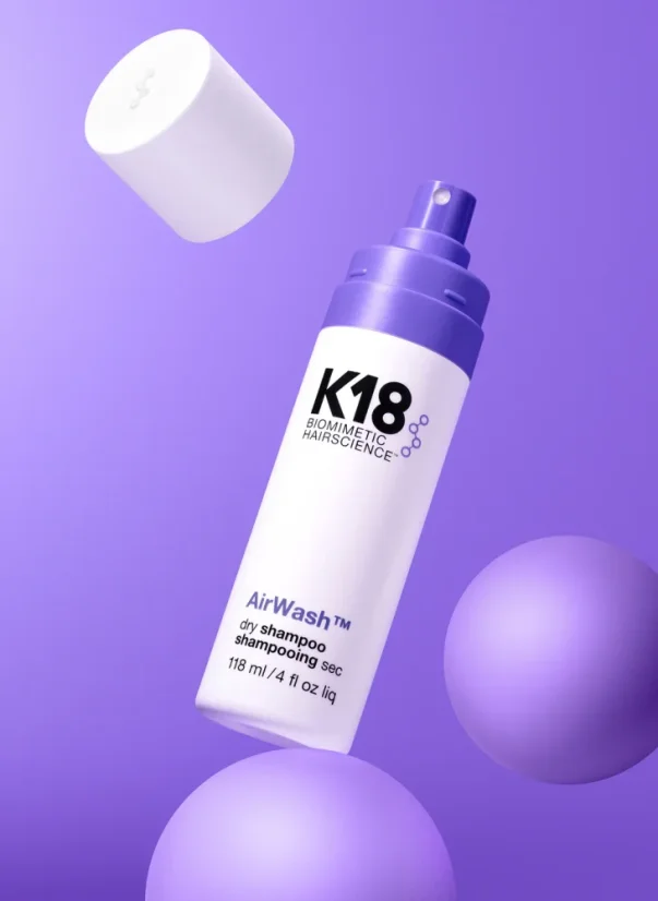 K18 AIRWASH suchý šampon
