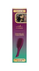 Set kartáč Tangle Teezer WET Detangler mini MIDNIGHT PLUM + skřipec