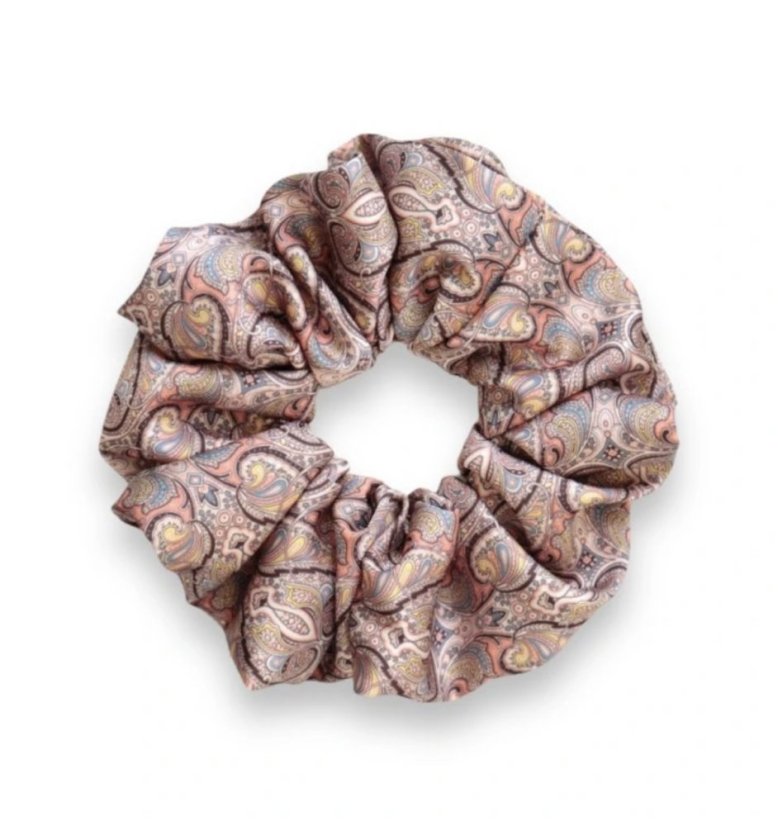 MURU limitka gumička - Vintage paisley úzká/velká - Velikost gumičky: Velká