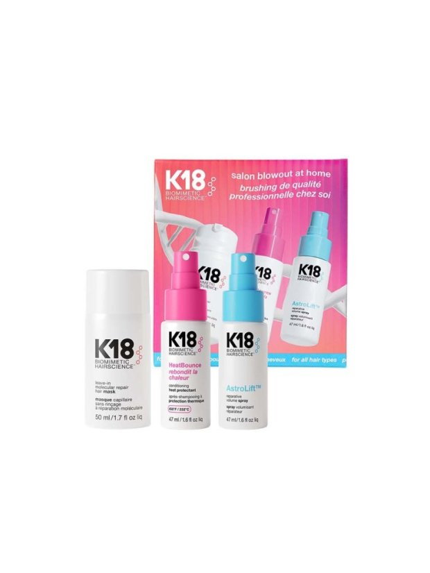 K18 Trio blowout at home