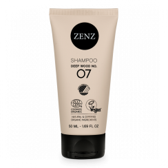 Zenz NO.07 Deep Wood - šampon pro suché vlasy a stimulaci růstu - 50ml