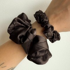 MURU gumička limitka - STORM hnědá úzká/velká