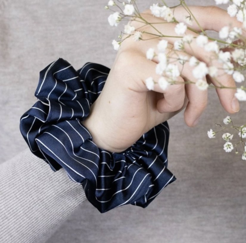 MURU limitka gumička - Pruhovaná úzká/velká - Velikost gumičky: Velká