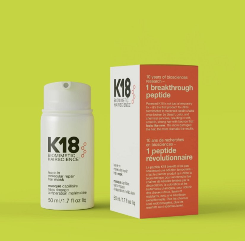 K18 rekonstrukční maska pro poškozené vlasy 50ml