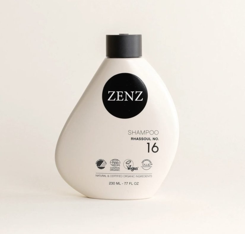 Jílový šampon Zenz NO.16 Rhassoul - pro problematickou pokožku hlavy - 230ml
