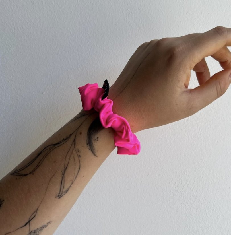 MURU gumička do vody - NEONKY - Varianta gumičky: Růžová neon- ÚZKÁ