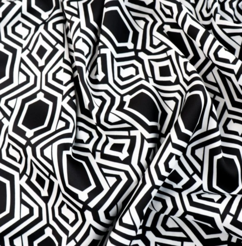MURU limitka gumička GEOMETRIC úzká/velká - Velikost gumičky: Úzká