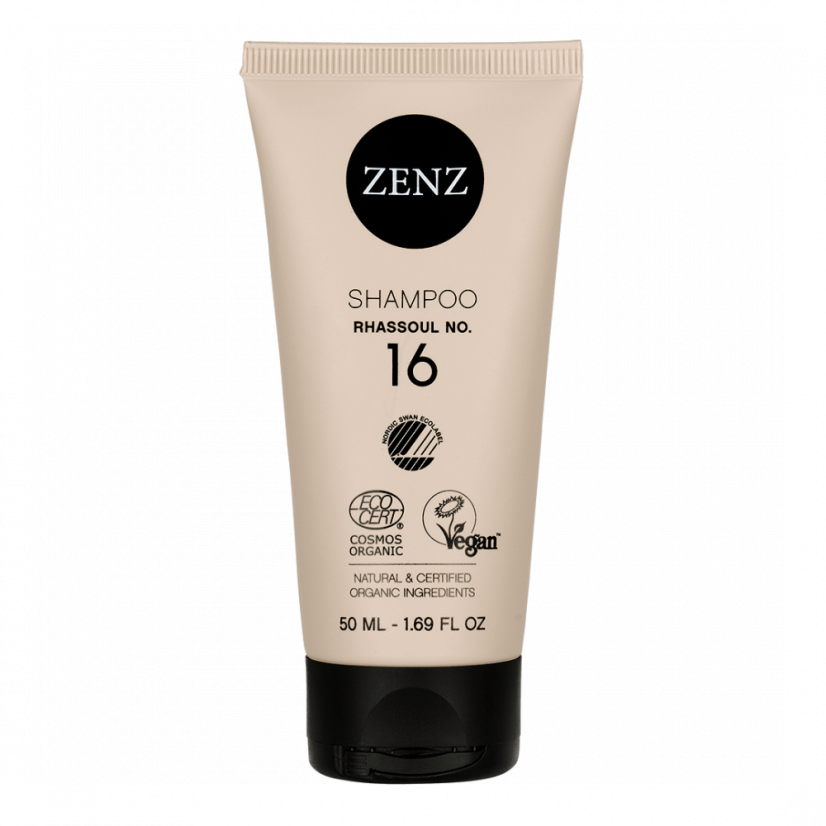 Jílový šampon Zenz NO.16 Rhassoul - 50 ml