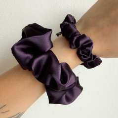 MURU gumička limitka - TEMNÁ FIALKA úzká/velká