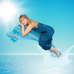 Skřipec DELFÍN- Coucou Suzette velký