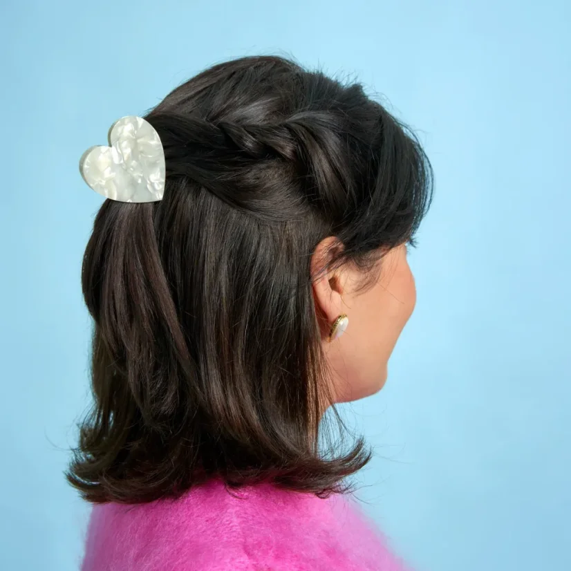 Skřipec bílé SRDCE - Coucou Suzette velký